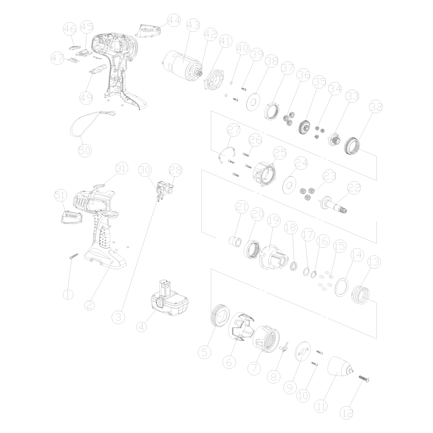 Дрель - шуруповерт ЗДА-12-2 КИ