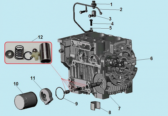 10 ДЕТАЛИ ДИГАТЕЛЯ - БЛОК - СВЕЧА - ГЛОВКА - КЛАПАНА - ПРОКЛАДКИ ГЕНЕРАТОР CHAMPION DG10000E