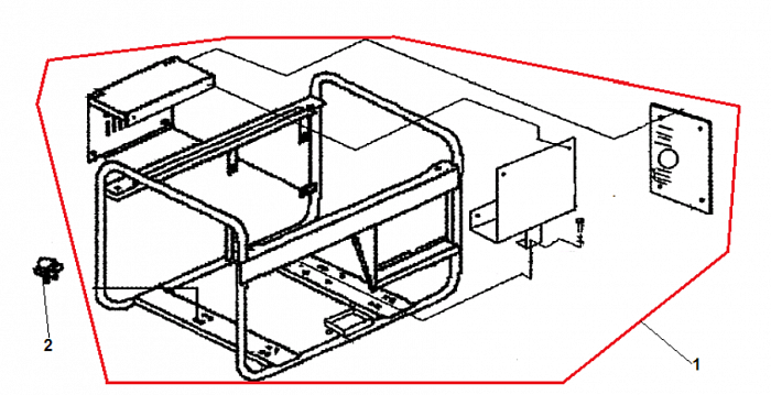14 РАМА ГЕНЕРАТОР CHAMPION LPG6500E