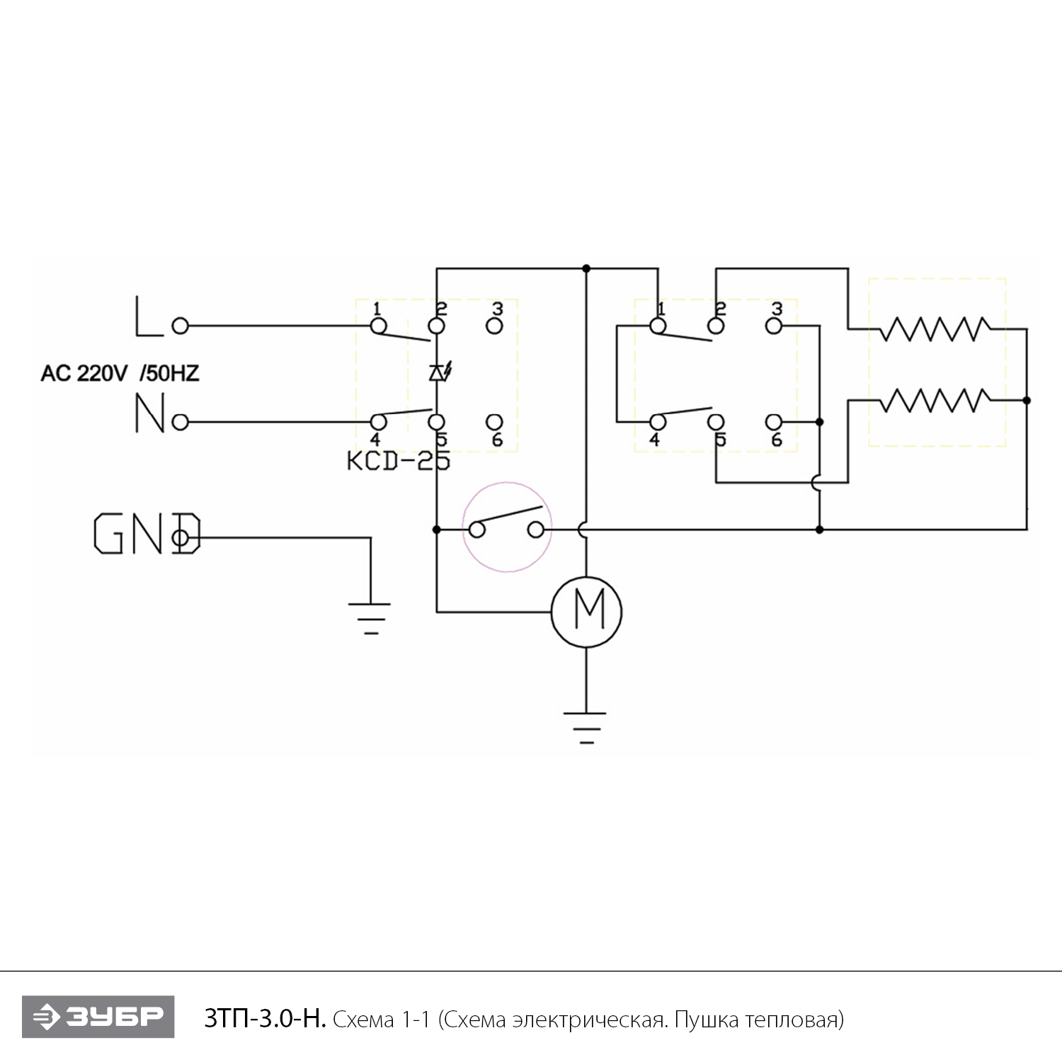Пушка тепловая ЗТП-3.0-Н