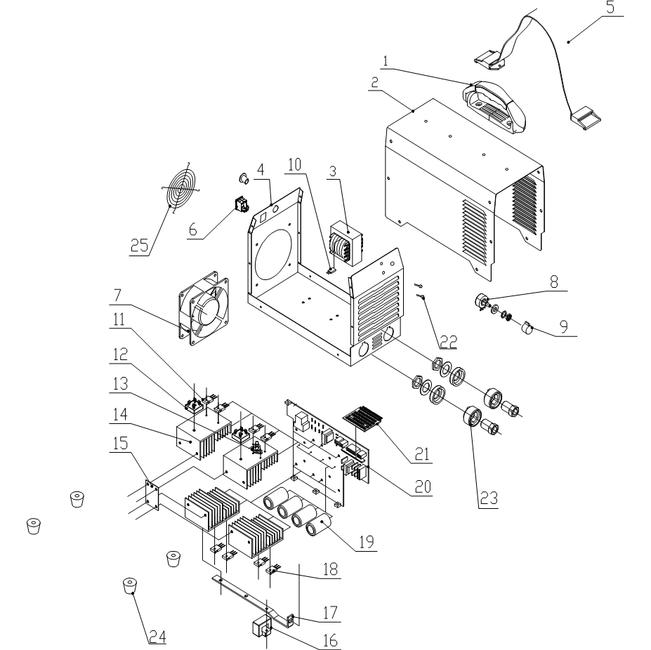 Сварочный инвертор, ММА ЗАС-М3-220