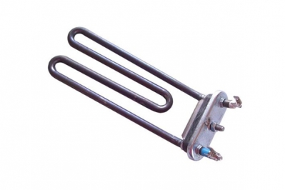 Тэн для стиральной машины 2000w 220мм. без отв. подогнутый