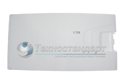 Крышка морозильной камеры Ariston, Indesit, Stinol лицевая часть дверки НТО 859990, белая, 266 x 519 mm, 856014