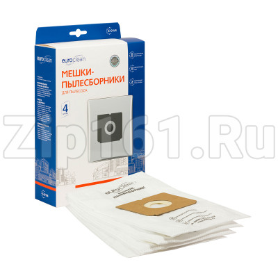 Мешок-пылесборник Euroclean E-01/4, 4 шт