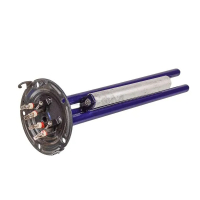 Фланец впускного бака с сухими тэнами 2x750W и анодом 65154254 для водонагревателя Ariston