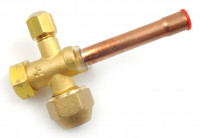 Заправочный вентиль сервисный кран сплит системы 3/8